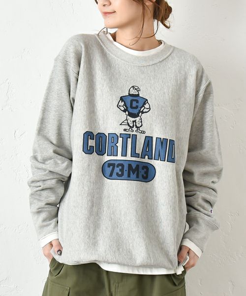 Champion｜リバースウェーブ クルーネックスウェットシャツ [[C3-B003]][C]