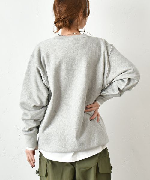 Champion｜リバースウェーブ クルーネックスウェットシャツ [[C3-B003]][C]