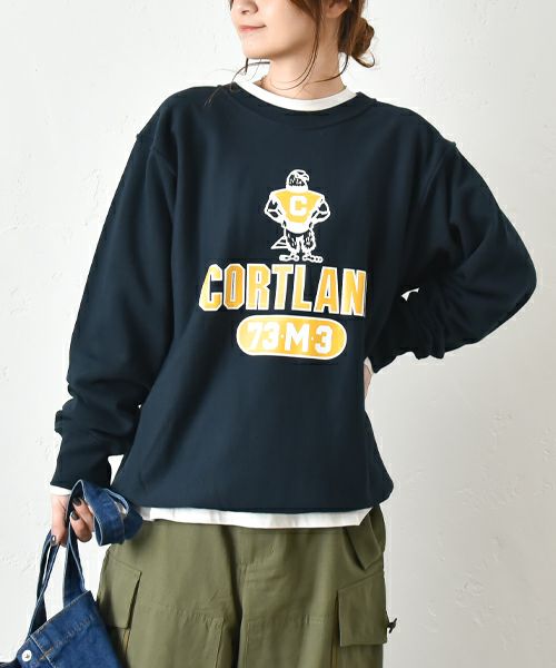 Champion｜リバースウェーブ クルーネックスウェットシャツ [[C3-B003]][C]