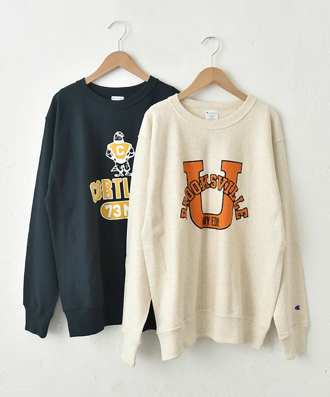  Champion｜リバースウェーブ クルーネックスウェットシャツ [[C3-B003]][C]