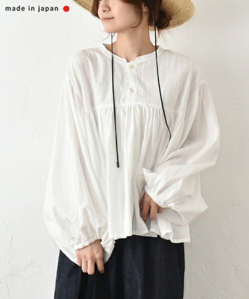 HARVESTY｜ボヘミアンブラウス [[A42503]][C]