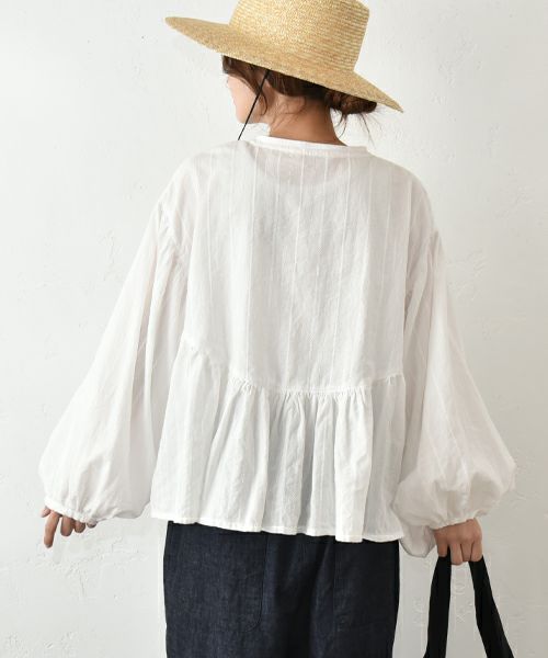 HARVESTY｜ボヘミアンブラウス [[A42503]][C]