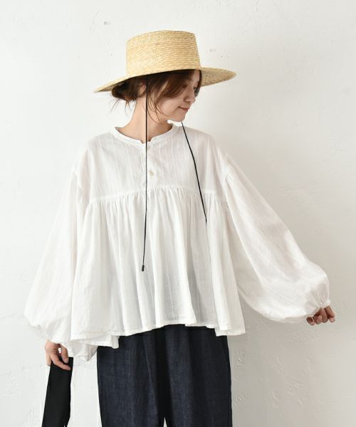 HARVESTY｜ボヘミアンブラウス [[A42503]][C]