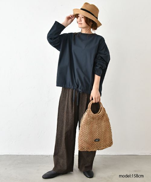 HEAVENLY｜ドロストリブネックプルオーバー [[2512132]][C]