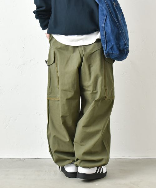 Gives a sense of fullment｜カナディアンアーミーオーバーパンツ [[851331]][C]