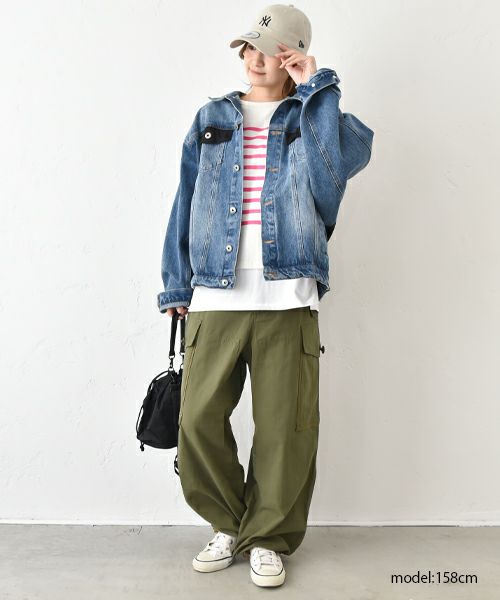 Gives a sense of fullment｜カナディアンアーミーオーバーパンツ [[851331]][C]