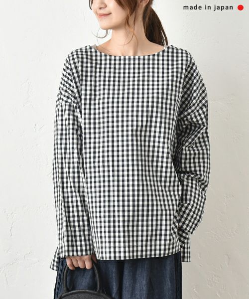 No18｜ギンガムチェックプルオーバー [[304201]][C]