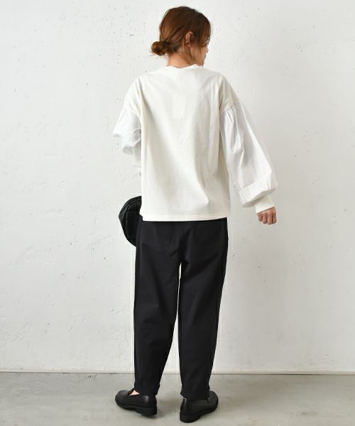 No18｜ブロードパフスリーブプルオーバー [[220163]][C]