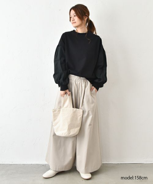 No18｜ブロードパフスリーブプルオーバー [[220163]][C]