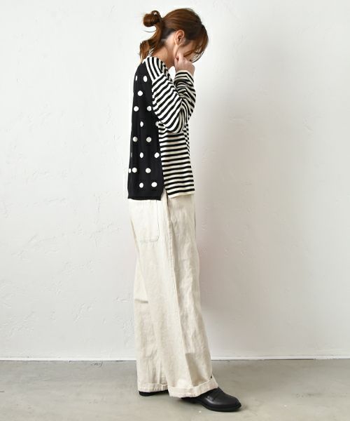 hagumu｜しましま＆みずたまプルオーバー [[ha-PO-44]][C]