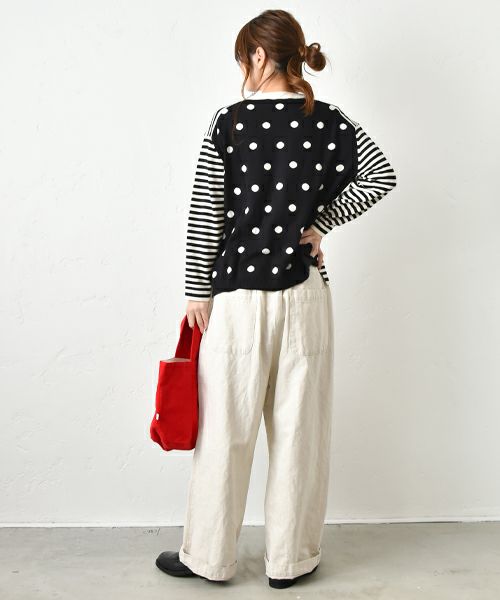 hagumu｜しましま＆みずたまプルオーバー [[ha-PO-44]][C]