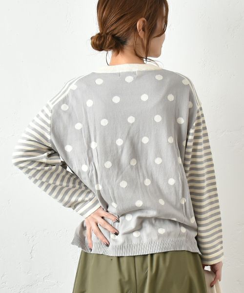 hagumu｜しましま＆みずたまプルオーバー [[ha-PO-44]][C]