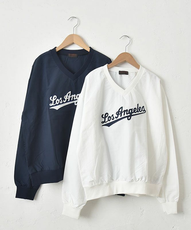 IN THE MARKET｜Vネックロゴプルオーバー [[C-2370]][C]