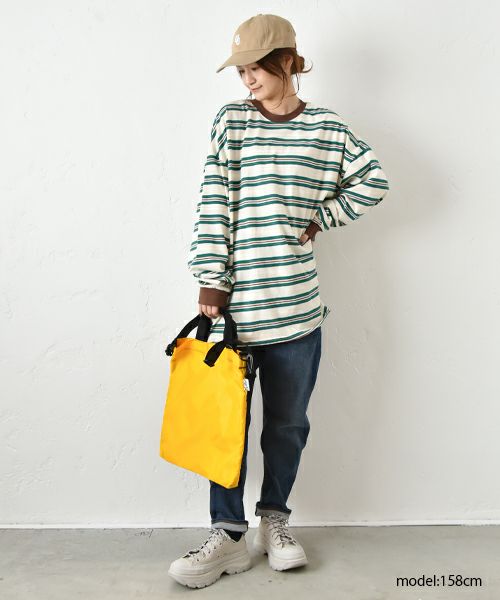 IN THE MARKET｜ボーダーTee [[C-2372]][C]