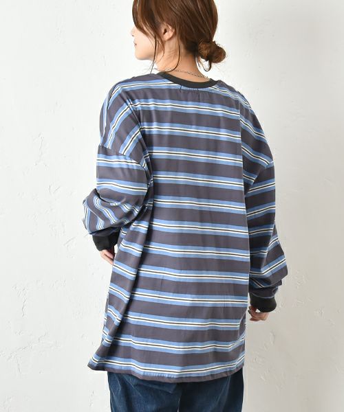 IN THE MARKET｜ボーダーTee [[C-2372]][C]