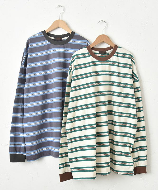 IN THE MARKET｜ボーダーTee [[C-2372]][C]