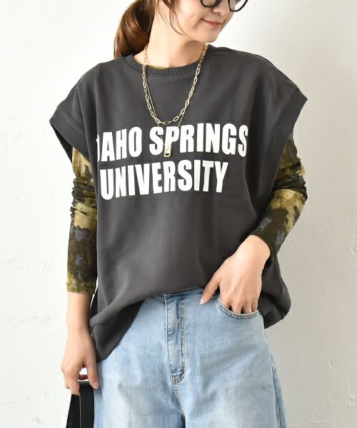  HUMS｜ロゴカットベスト [[C-5029]][C] 