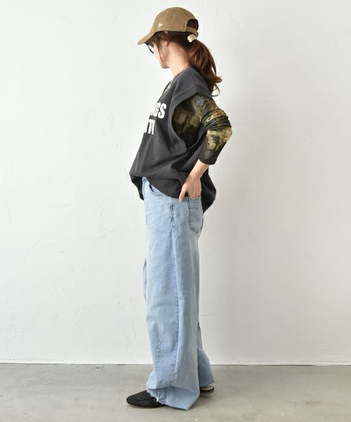  HUMS｜ロゴカットベスト [[C-5029]][C] 