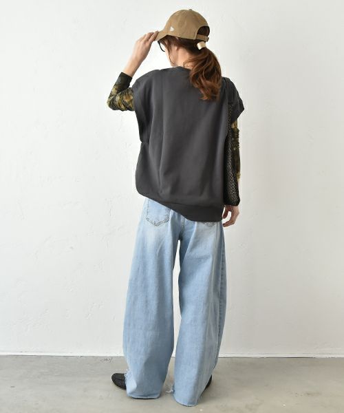  HUMS｜ロゴカットベスト [[C-5029]][C] 