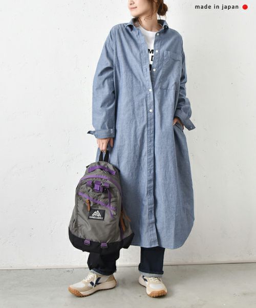 her.｜クラシック ダンガリーワンピース [[F-1274]][C]