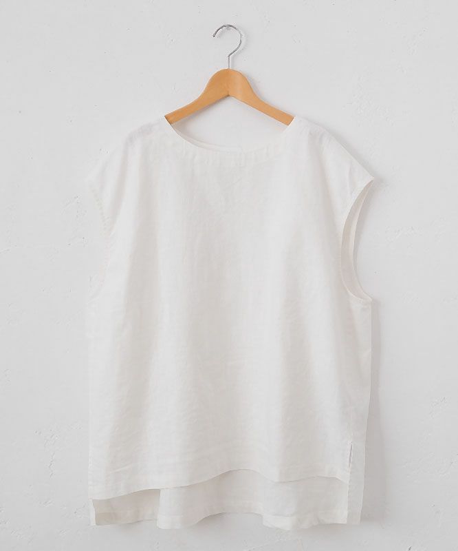  hagumu｜クルーネックロングベスト [[hag-128]][C]