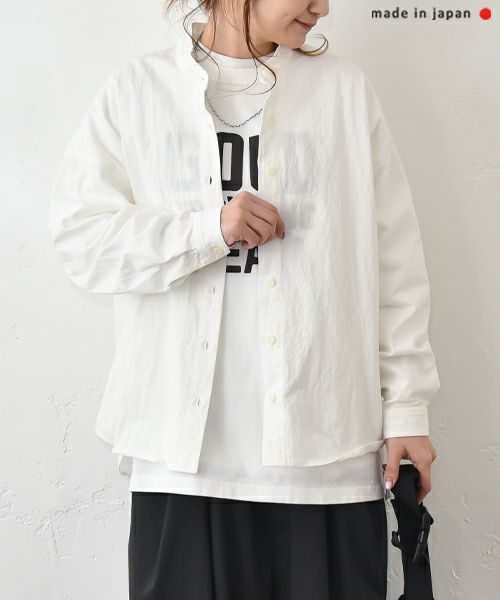 her.｜綿ナイロンシャツ [[CE3SH230204C]][C]