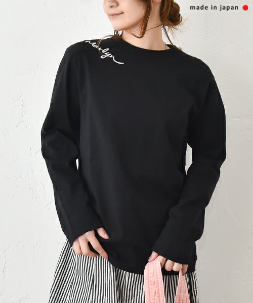 and quarter｜刺繍ヨークプルオーバー [[MA-910205]][C]