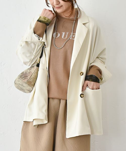 HUMS｜バックドロストジャケット [[HUM-054]][C]