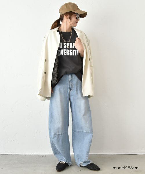 HUMS｜バックドロストジャケット [[HUM-054]][C]