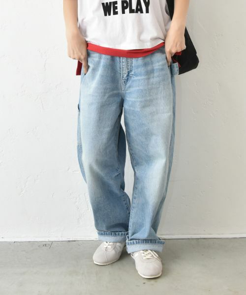 RNA｜ルーズストレートデニム [[R4193-1(USED）]][C]
