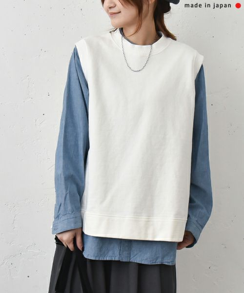 her.｜スウェットベスト [[CE3VE250201]][C]