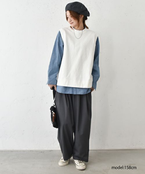 her.｜スウェットベスト [[CE3VE250201]][C]