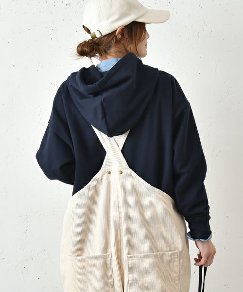 her.｜ロゴ入りスウエットフーディー [[131294H]][C]
