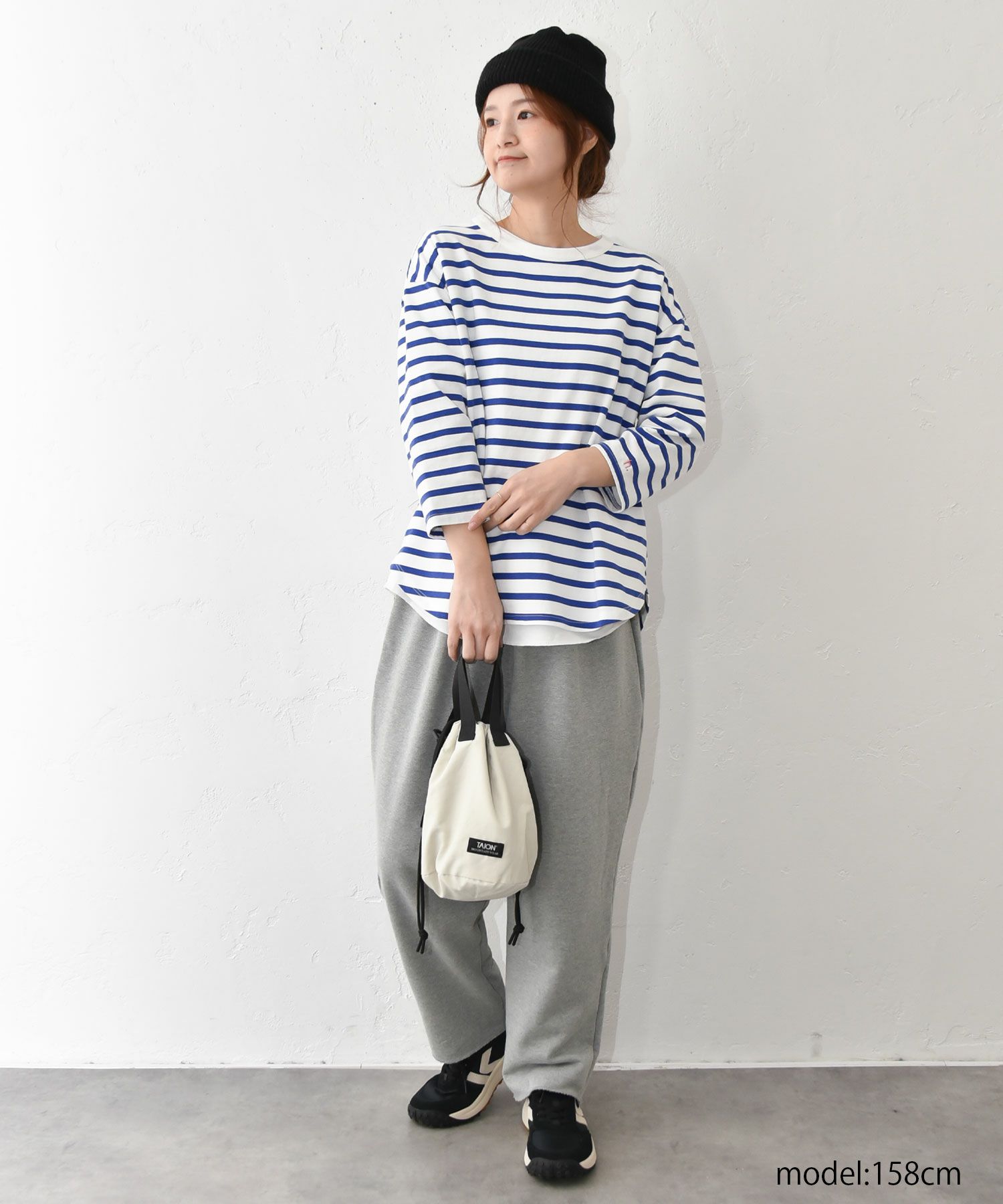 her.｜7分袖刺繍カットソー [[CE3CT230701B]][C]