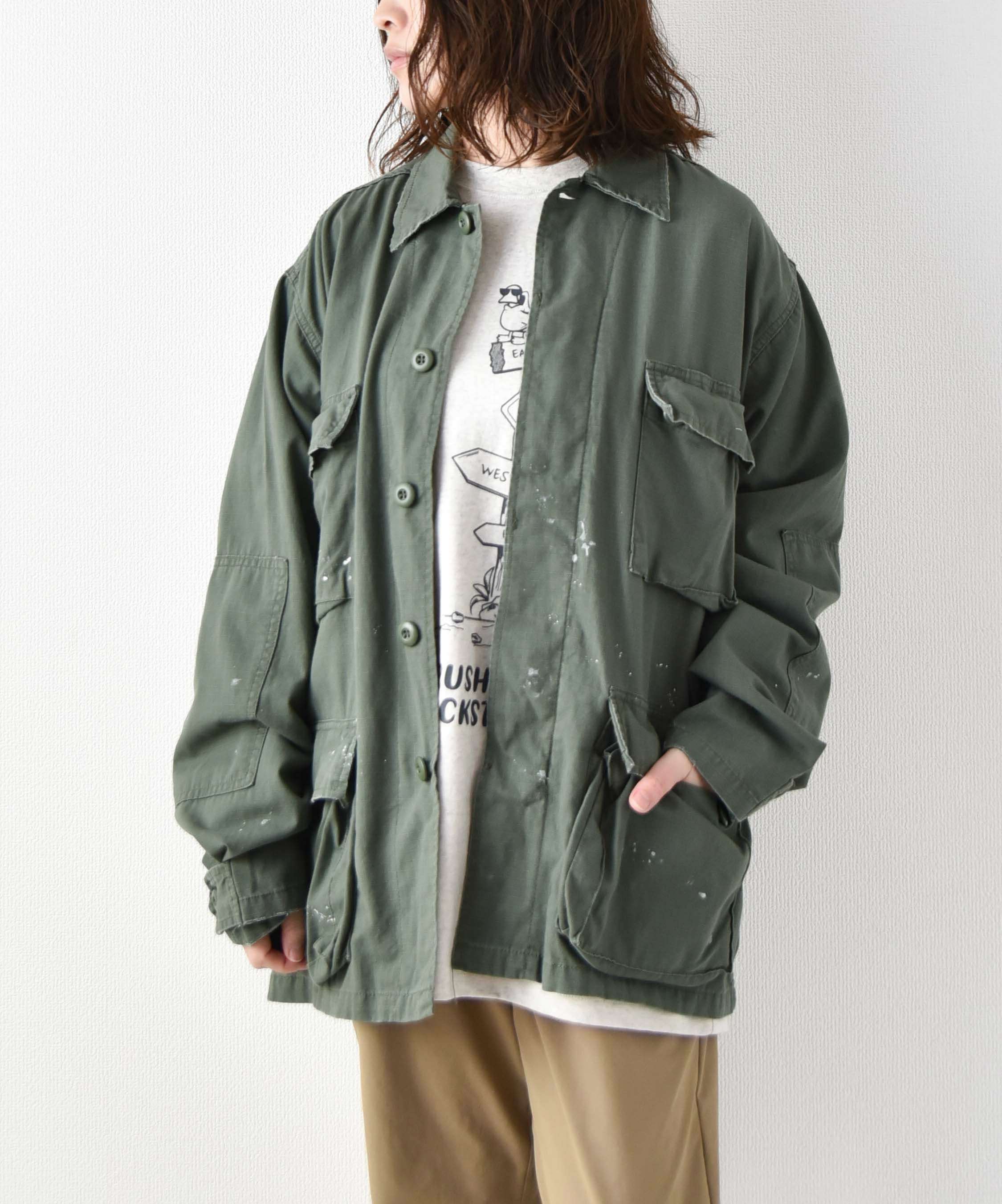 ROTHCO｜BDUジャケット(PAINT)) [[BDSH-PAINT]][D]