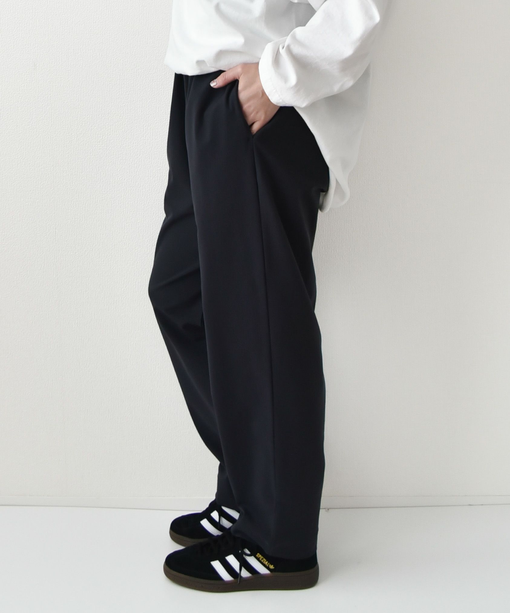  manual alphabet｜JOURPANTS TAPERD ジャージーテーパードパンツ [[MA-P-278]][D]