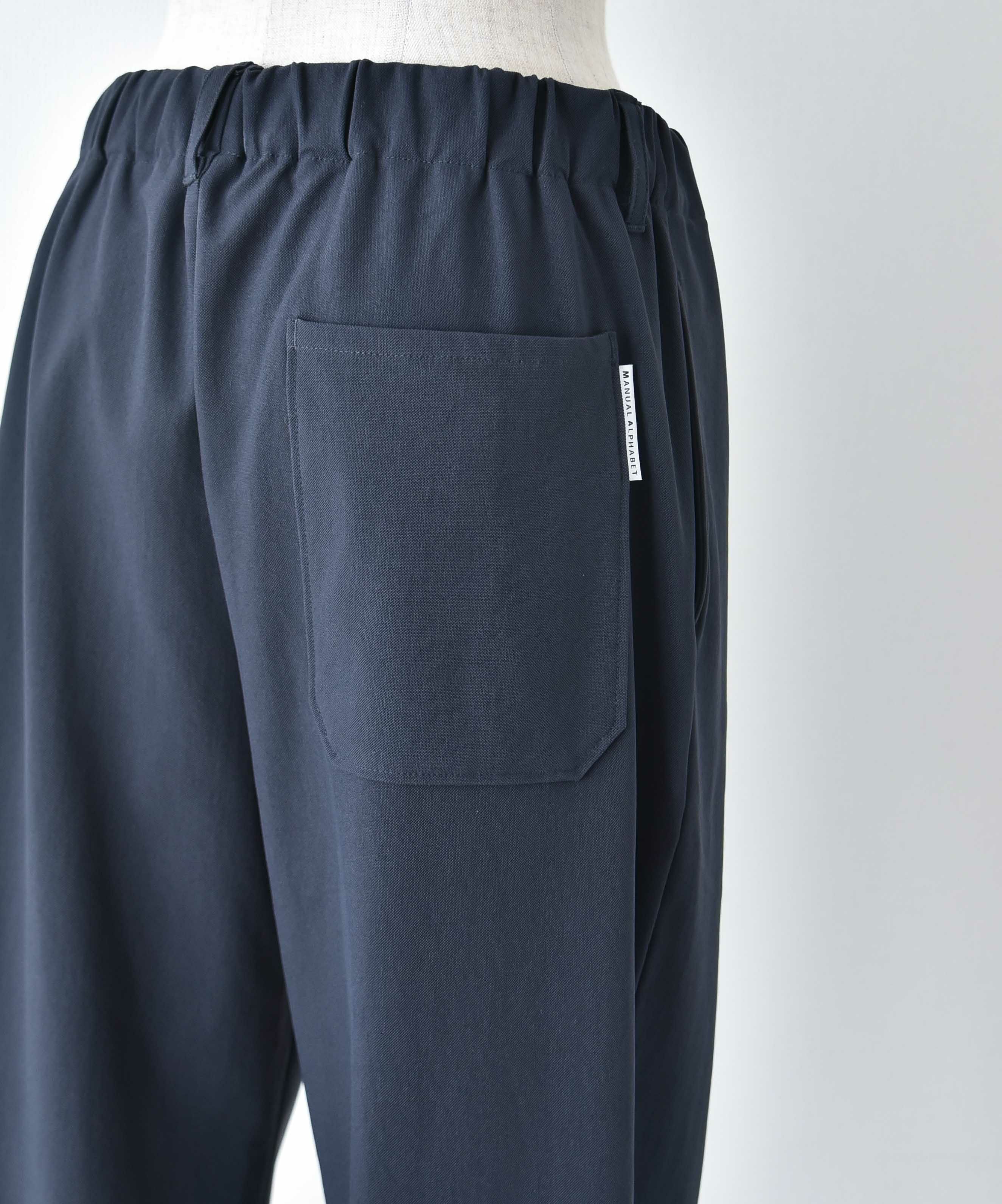 manual alphabet｜JOURPANTS TAPERD ジャージーテーパードパンツ [[MA-P-278]][D]