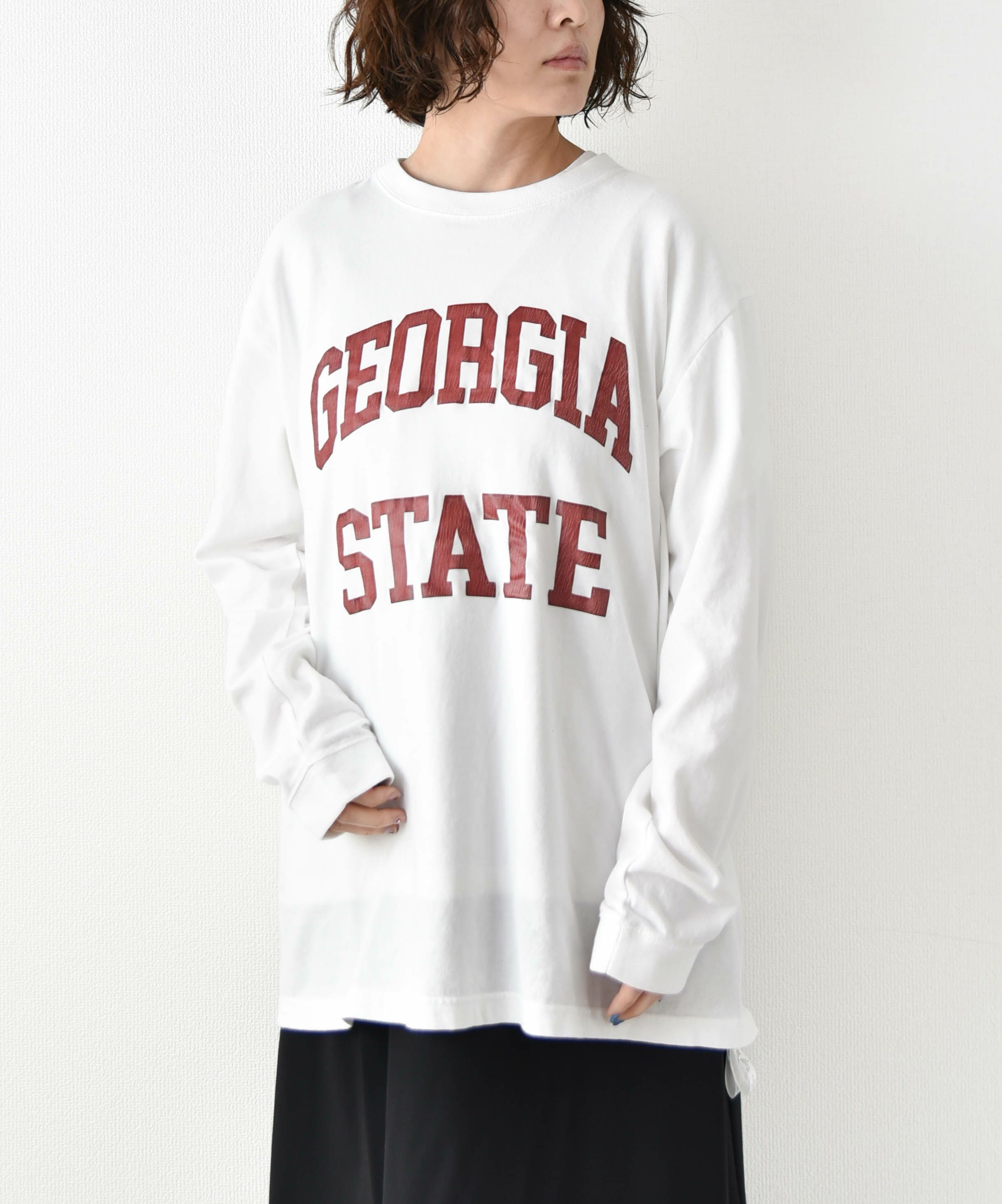 Barns｜Re:Producter 長袖プリントTシャツ【GEORGIA】 [[BR-25130]][D]