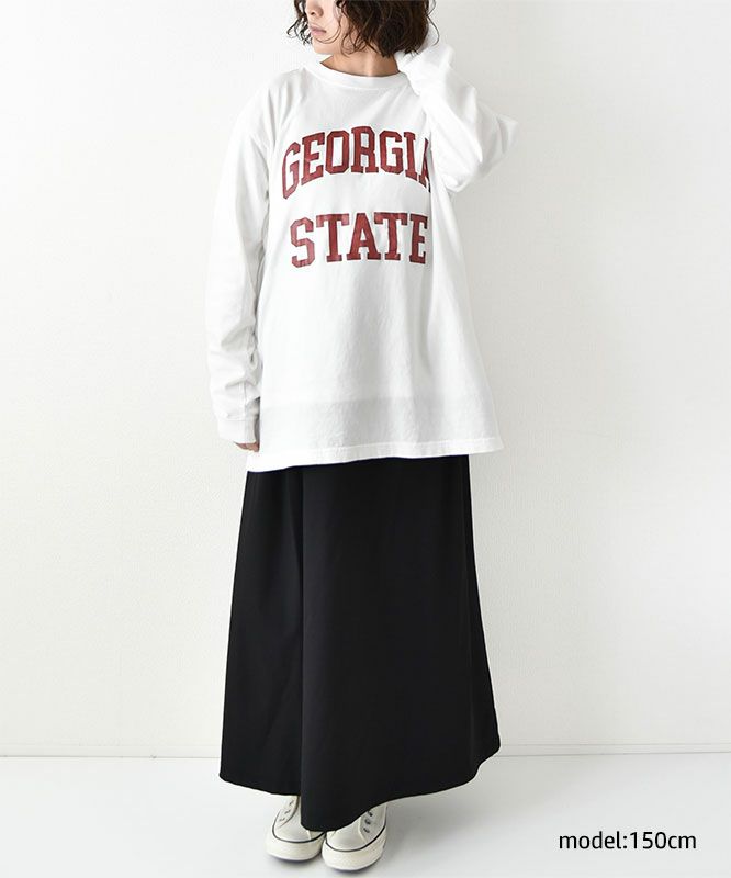 Barns｜Re:Producter 長袖プリントTシャツ【GEORGIA】 [[BR-25130]][D]