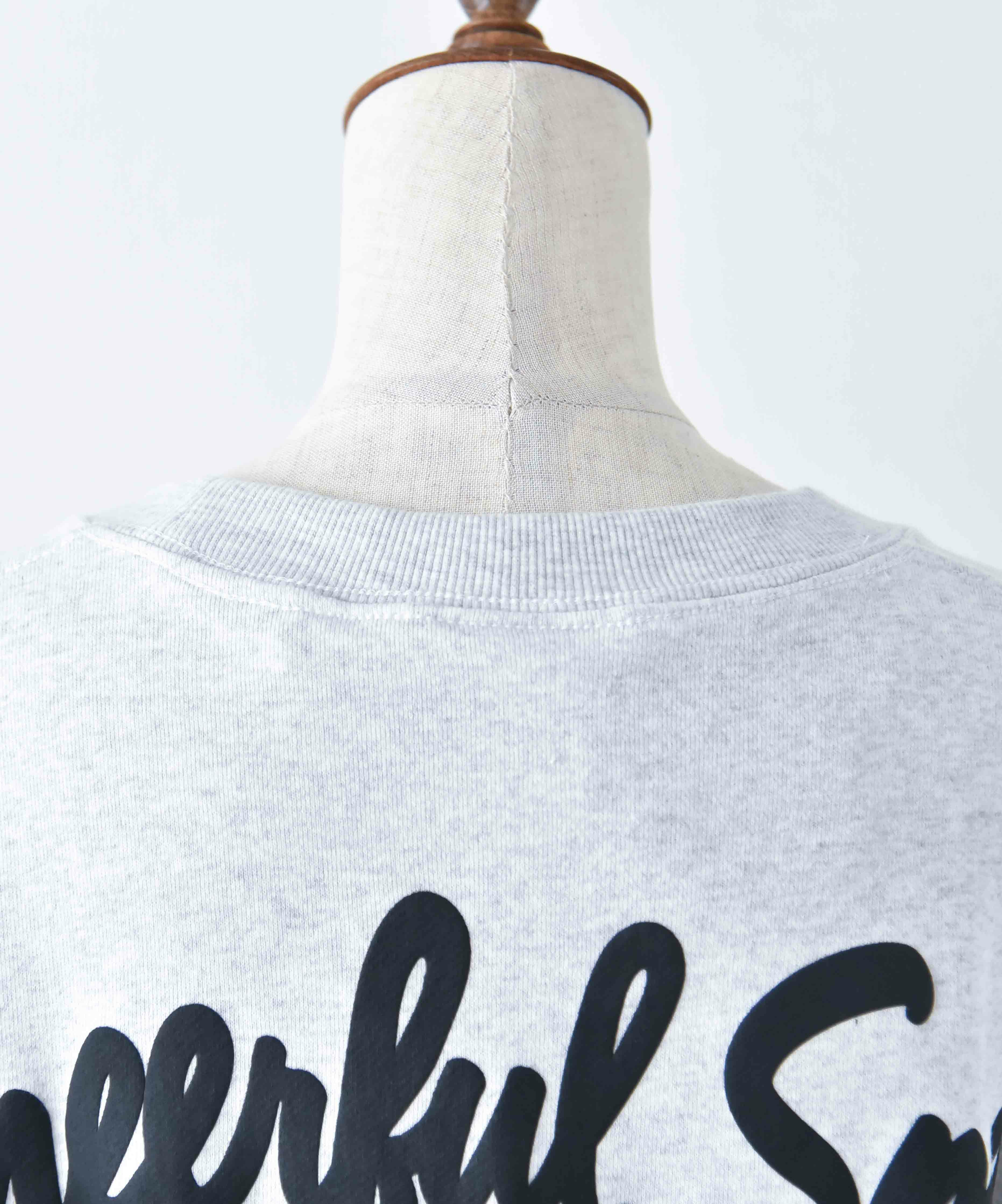 ジムマスター｜10.3oz Cheerful Smile スウェットビッグTee [[G421704-25]][D]
