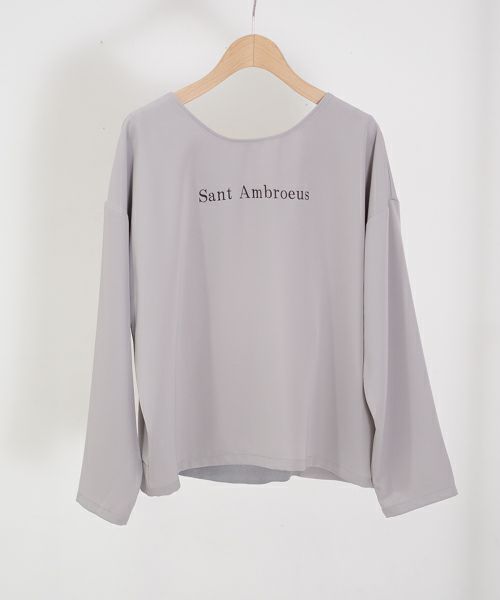 Hymn LIPA ロゴプルオーバー　グレー