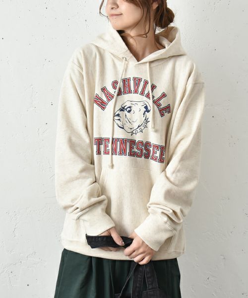 Champion｜リバースウエーブ フードスウェット [[C3-B103]][C]