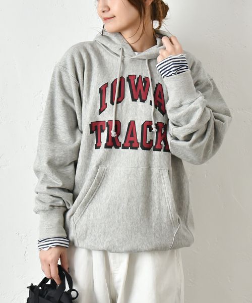 Champion｜リバースウエーブ フードスウェット [[C3-B103]][C]