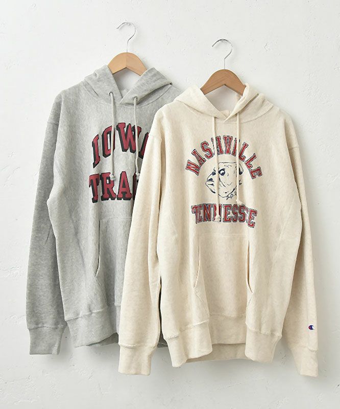 Champion｜リバースウエーブ フードスウェット [[C3-B103]][C]