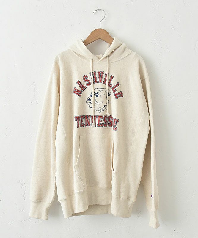 Champion｜リバースウエーブ フードスウェット [[C3-B103]][C]