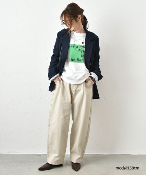 Like a moth.｜ロゴスウェット [[351003]][C]