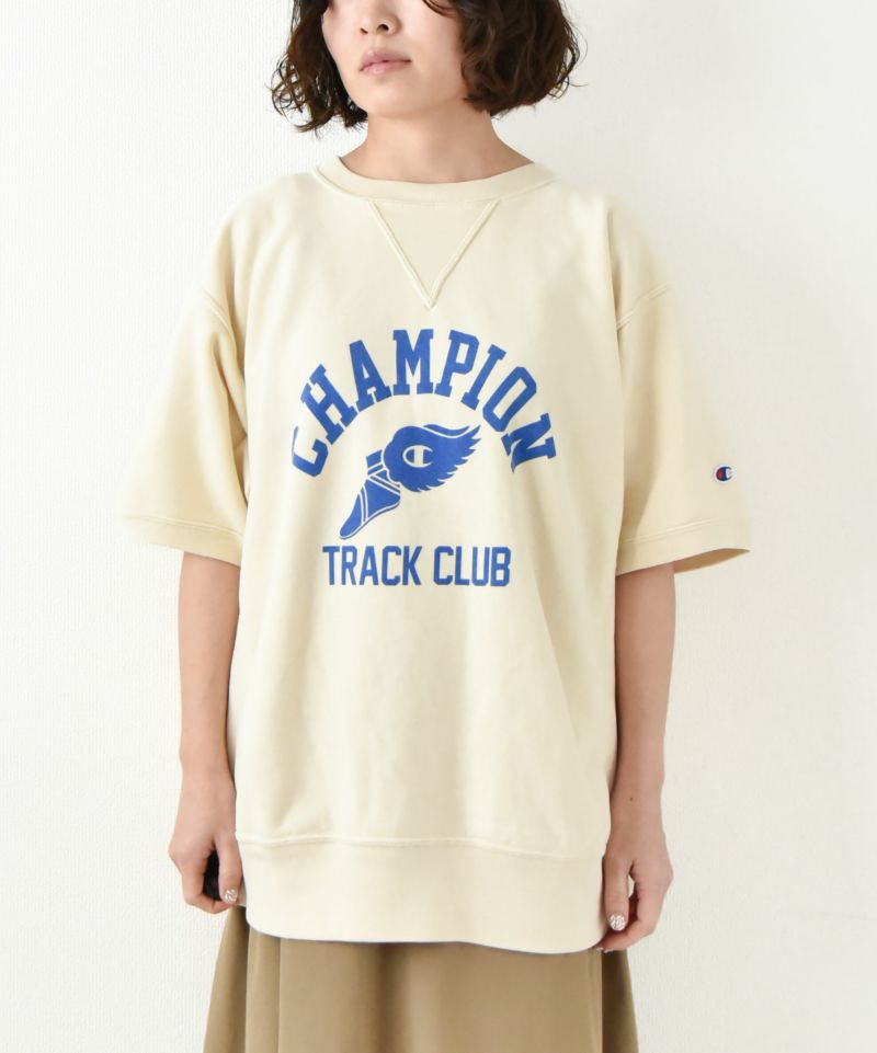 Champion｜リバースウィーブ ショートスリーブスウェットシャツ [[C3-B014]][D]
