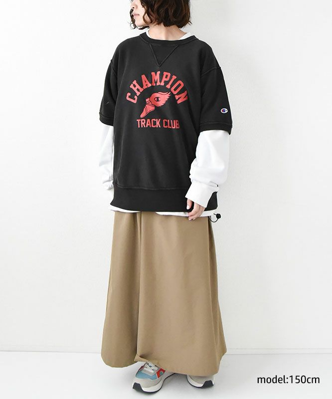 Champion｜リバースウィーブ ショートスリーブスウェットシャツ [[C3-B014]][D]