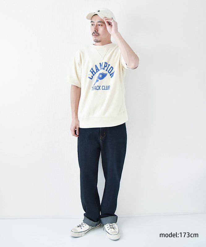  Champion｜リバースウィーブ ショートスリーブスウェットシャツ [[C3-B014]][D]