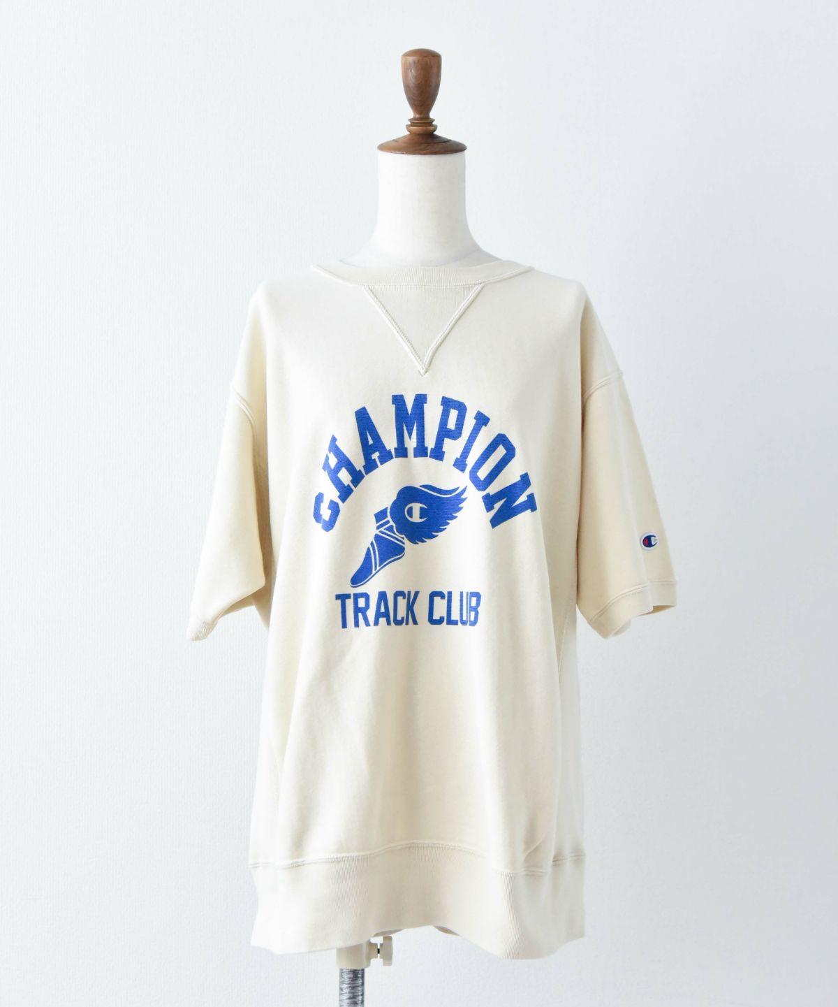 Champion｜リバースウィーブ ショートスリーブスウェットシャツ [[C3-B014]][D]